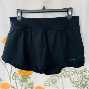 Nike black running shorts, sz L, tag removed